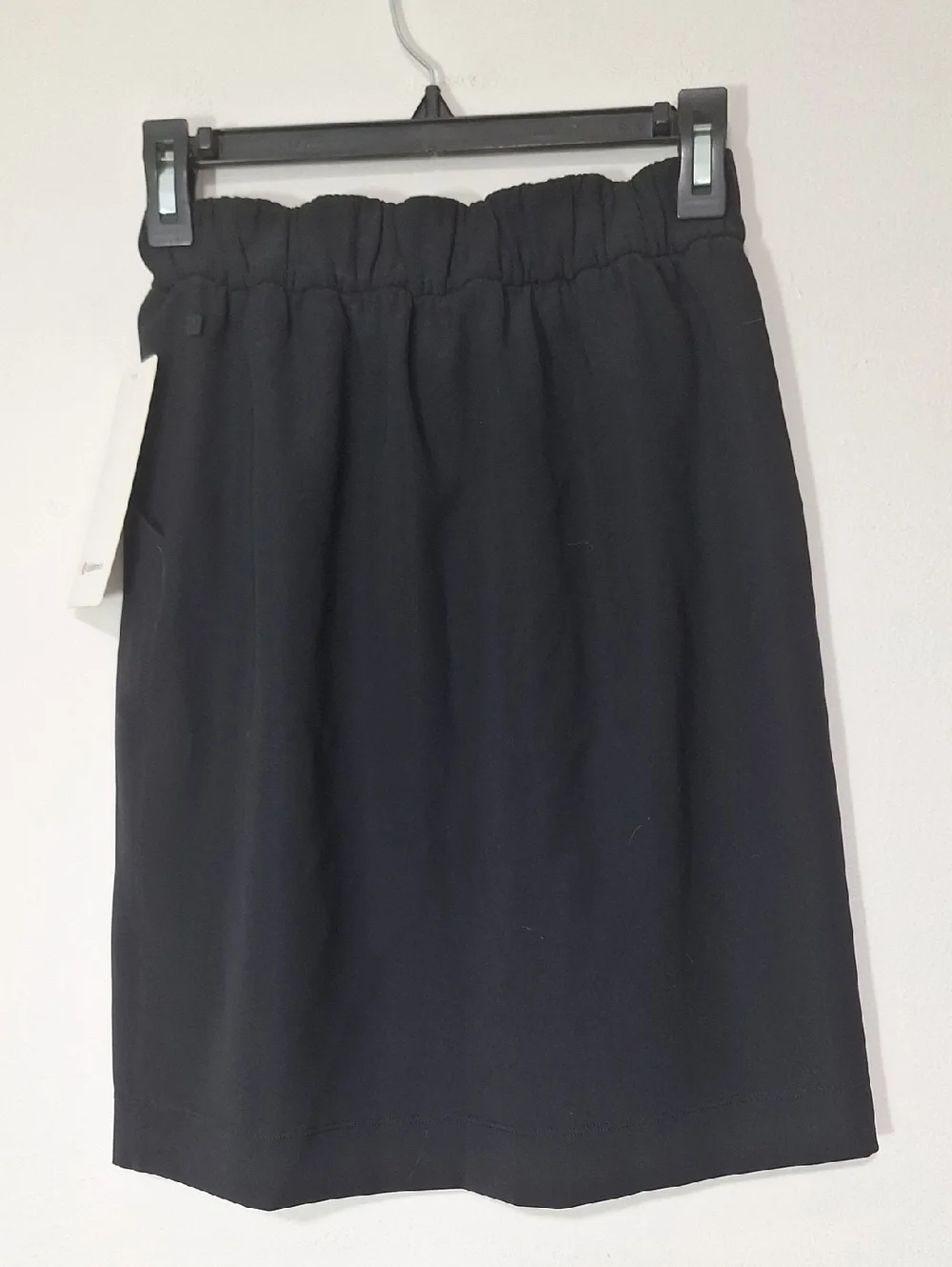 Lululemon athletica Noir Skirt Black Tie-Waist Mini